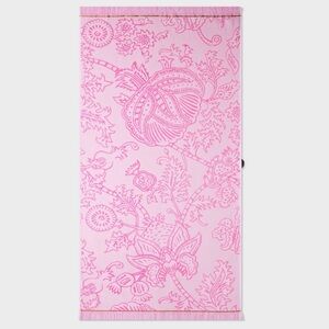 Roller Rabbit x Target Pink Floral Beach Towel